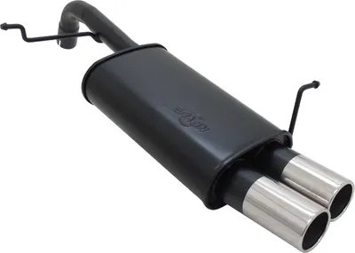 Produktbild von Novus Sportauspuff für Ford Fiesta MK7 JA8 1.25 / 1.4 / TDCI 2x76mm mit ABE