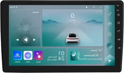 Image de Autoradio Android 9 pouces, système de navigation – Lecteur multimédia tactile avec CarPlay et Bluetooth