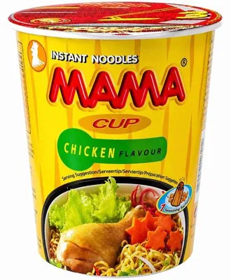 Produktbild von MAMA Oriental Style Instant Noodles Chicken Cup 70g
