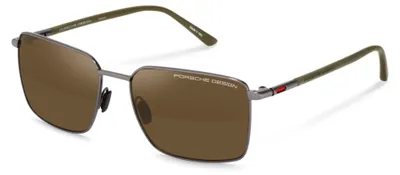Produktbild von Porsche Design P8973 Dark grey/olive 58/17/140 Herren Sonnenbrillen