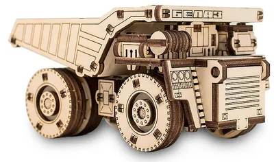 Produktbild von 3D-Holzpuzzle Belaz Mini Eco Wood Art