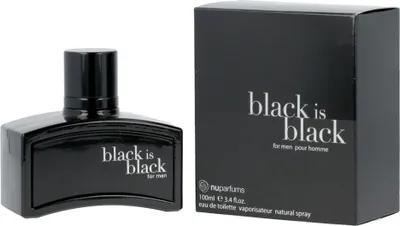 Obrázek produktu pro Nuparfums Black Is Black for Men EDT 100 ml M