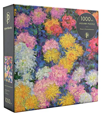 Produktbild von Paperblanks Monet's Chrysanthemums Monet's Chrysanthemums Jigsaw Puzzles Puzzle 1000 Piece