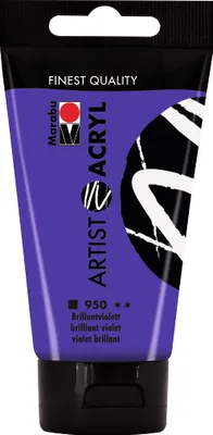 Produktbild von Marabu 12200002950, 75 ml, Violett, Tube, Wasserfest