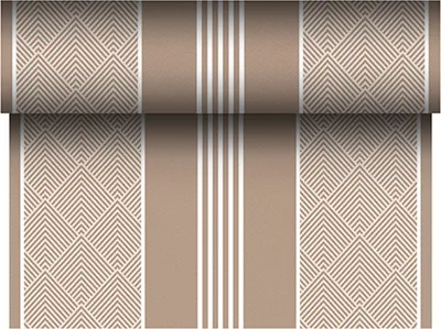 Produktbild von Papstar 86507, Rechteckig, Braun, Viskose, 400 mm, 24000 mm, 1 Stück(e)