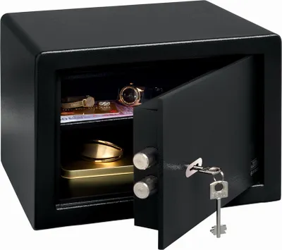 Produktbild von BURG-WÄCHTER Möbeltresor PointSafe P 2 S mit Doppelbartschloss, Wand- und Bodenbefestigung