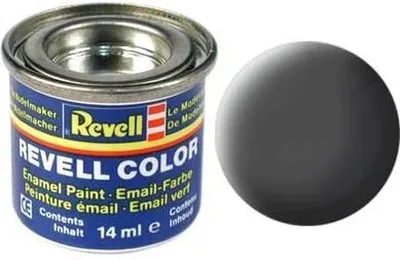Image de Peinture-émail Revell n° 378 - Gris foncé, mat soyeux
