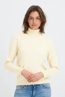 Produktbild von OXMO OXBMMNORA ROLLNECK Damen Pullover Rollkragenpullover Feinstrickpullover regular fit
