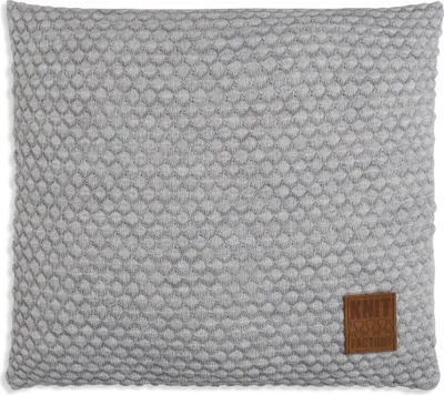 Produktbild von Knit Factory Juul Kissen - Grau/Beige - 50x50 cm