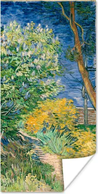 Produktbild von MuchoWow® Poster Die Büsche bei Arles - Vincent van Gogh 60x120 cm - Wandschmuck