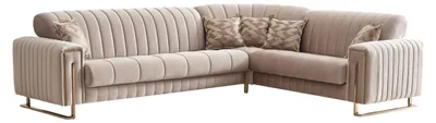 Produktbild von ECKSCHLAFSOFA Kochi Beige - Langer Schenkel Links