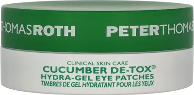 Immagine prodotto di 15 paia (30 cerotti) + Spatola P.T. Roth Cucumber De-Tox Hydra-Gel Eye Patches