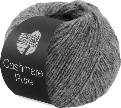 Produktbild von Lana Grossa - Cashmere Pure 0006 grau meliert