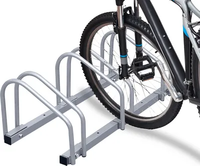 Obrázok produktu pre SWANEW Stojan na 3 bicykle 70,5x32x26cm pozinkovaný a vhodný na montáž na stenu