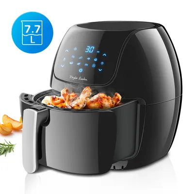 Produktbild von Aigostar Sunbeam - 7.7L Heißluftfritteuse, 1800W Friteuse ohne Öl, LED Touchscreen 8-in-1 Programmierbar kompaktfriteusen, Automatische Abschaltung, Einstellbare Temperatur Zeit