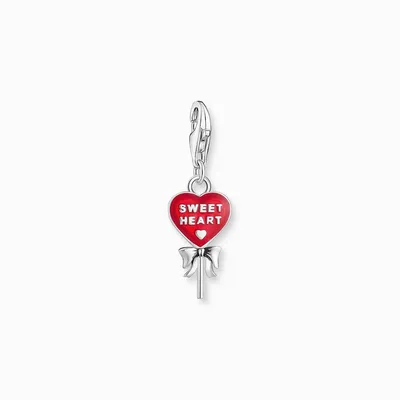 Obrázok produktu pre Thomas Sabo - 2072-664-10 - Prívesok - Dámsky - Striebro 925 s čiernou farbou - Lollipop