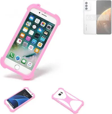 Produktbild von K-S-Trade Handy Hülle kompatibel mit Infinix Zero 5G 2023 (X6815D) Schutz Hülle Bumper Silikon Schutz Hülle Cover Case Silikoncase Silikonbumper
