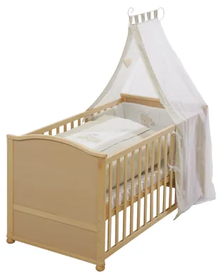 Imagen del producto de Juego de cama para cuna combinable "Liebhabär" de Roba; modelo 0391-3 V105
