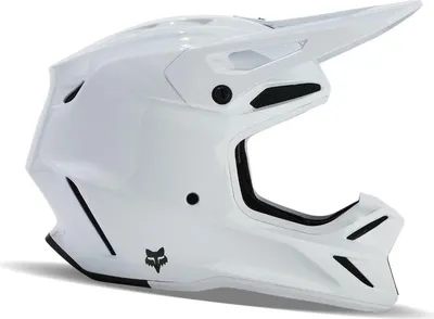 Produktbild von V3 RS Carbon Solid Helmet - White - 2XL (63 - 64 cm)