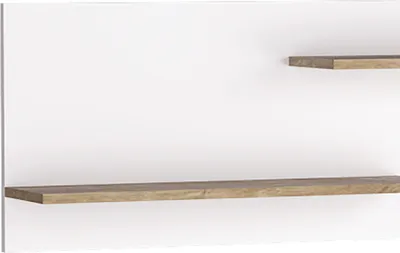 Produktbild von Wandboard modern in weiß mit Eiche LATINA-161