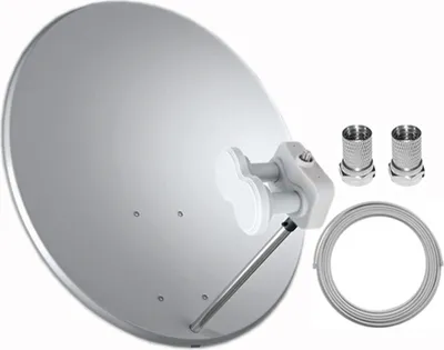 Obrázek produktu pro Satelitní anténa Tele System Satelitní set 80 cm + Monoblock Single