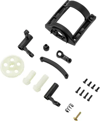 Produktbild von Reely RE-6747306 Ersatzteil Motorhalter, Ritzel, Lenkungs-Set