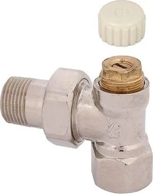 Immagine prodotto di Js Heizkoerperverschraubung Muffe Eckform,Schwer,Dn15,1/2",Vernick.