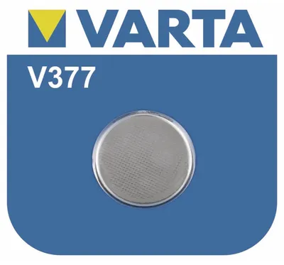 Produktbild von VARTA Knopfzelle V377 1,55V 27mAh, kompatibel mit SR626, SR262W, RW329, D377, SB-AW