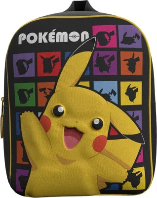 Zdjęcie produktu dla Plecak 3D Pokemon, rozmiar 30 cm, wytrzymały materiał