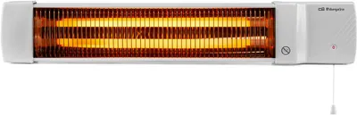 Zdjęcie produktu dla Orbegozo BB 5002, Podgrzewacz elektryczny na podczerwień, Szkło kwarcowe, Wewnętrzna, Ściana, Biały, 1200 W
