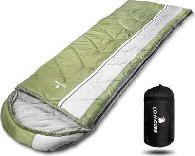 Produktbild von COVACURE Schlafsack Outdoor 4 Jahreszeiten Ultraleicht Deckenschlafsack
