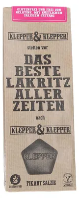 Produktbild von Klepper & Klepper Lakritz Pikant Salzig 200g