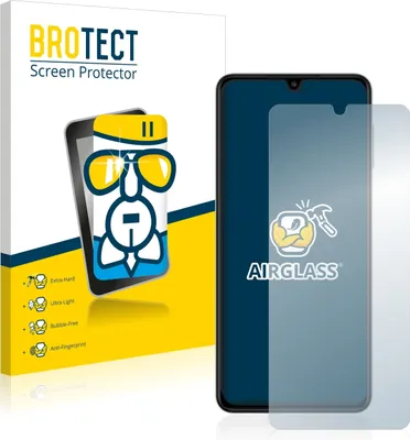 Produktbild von BROTECT Schutzglas für Samsung Galaxy A22 4G Schutzfolie Panzer Folie Glas Display Schutz klar