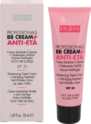 Immagine prodotto di Pupa Milano BB Cream + Anti-Eta SPF30 Anti-Aging 001 Nude, 50ml