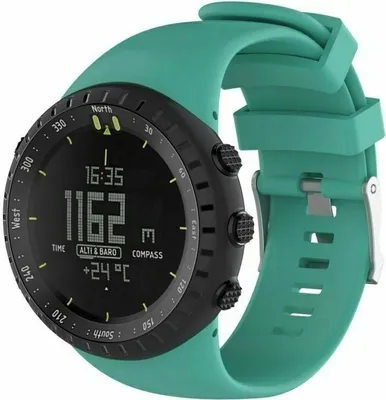 Produktbild von Strap-it Suunto Core Silikonarmband (Aqua)
