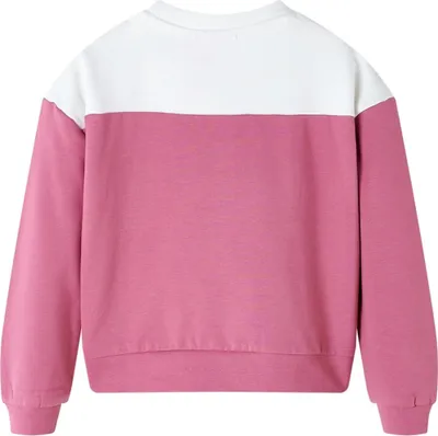 Image de vidaXL Sweat-shirt enfant rose framboise 92
