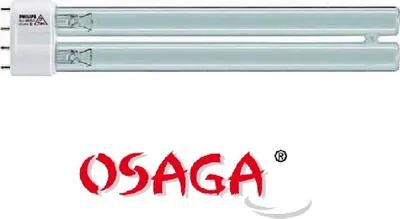 Produktbild von Osaga UVC Ersatzleuchtmittel Ersatzlampe 55 Watt für Teichklärgeräte mit 2G11 Sockel