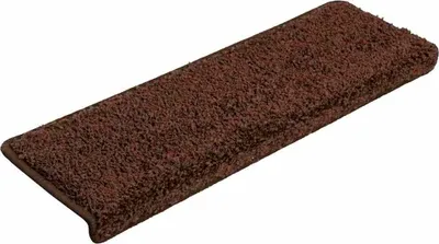Immagine prodotto di Tappetini per scale 30 pz 65x21x4 cm Marrone Bordo rettangolare