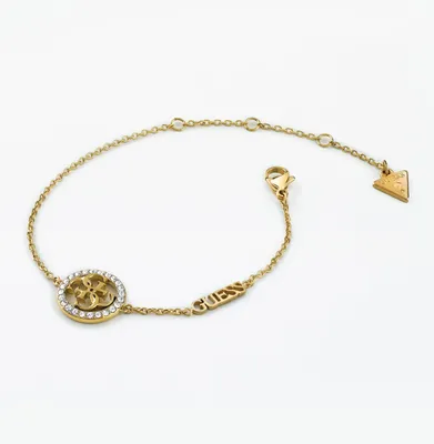 Immagine prodotto di Bracciale da donna in oro con zirconi Guess