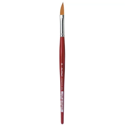 Immagine prodotto di da Vinci 5587 Gr 10 COSMOTOP-SPIN AQUARELLPINSEL SCHRAEG manici smaltati rossi