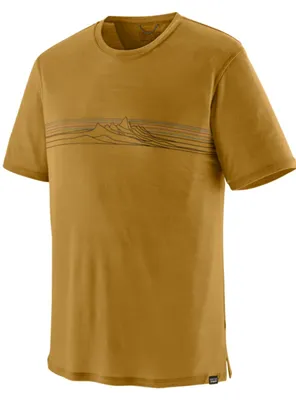Produktbild von Patagonia Herren Cap Cool Merino Blend Graphic Shirt Bobcat Brown : L Größe: L