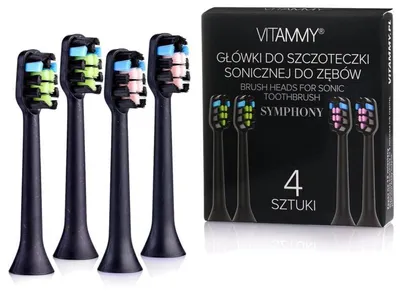Produktbild von Ersatzgriffe auf Pinsel Symphony 4 Stk, Schwarz