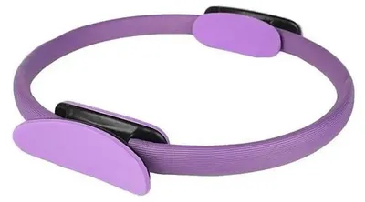 Image de Anneau de fitness pour femmes de 290 g, anneau de Pilates en NBR et fibre de verre, 38 x 3 cm - FITSTRA