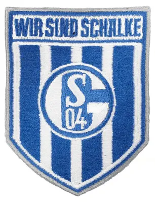 Produktbild von FC Schalke 04 S04 Aufnäher Wir sind Schalke
