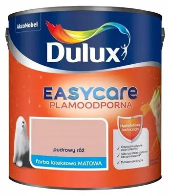 Produktbild von Latex Wandfarbe innen schmutzabweisend matt Puderrosa 2,5L für Wände & Decken