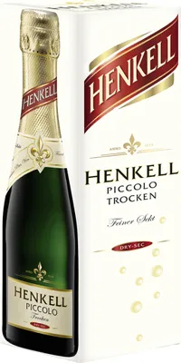 Produktbild von Henkell Feiner Sekt Piccolo trocken verpackt 200ml