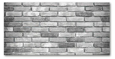 Immagine prodotto di Tulup® - Stampa su tela - 140x70 cm - Arte da parete - Stampe su tela - Stampa su tela - Altro - Grigio - Muro di mattoni