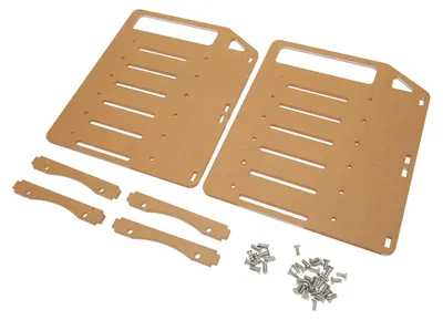 Image de Support de disque dur à monter soi-même, à plusieurs niveaux, avec trous de fixation précis. Support en acrylique pour disques durs à monter soi-même, pour ordinateur de bureau, 6 niveaux