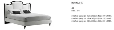 Produktbild von Bettgestelle Bettrahmen Weiß Design Klassisch Doppelbett Bett Luxus Betten Holz