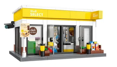 Produktbild von Cada Shell select Tankstellenshop Jamara C66027 - 303 Teile neu &